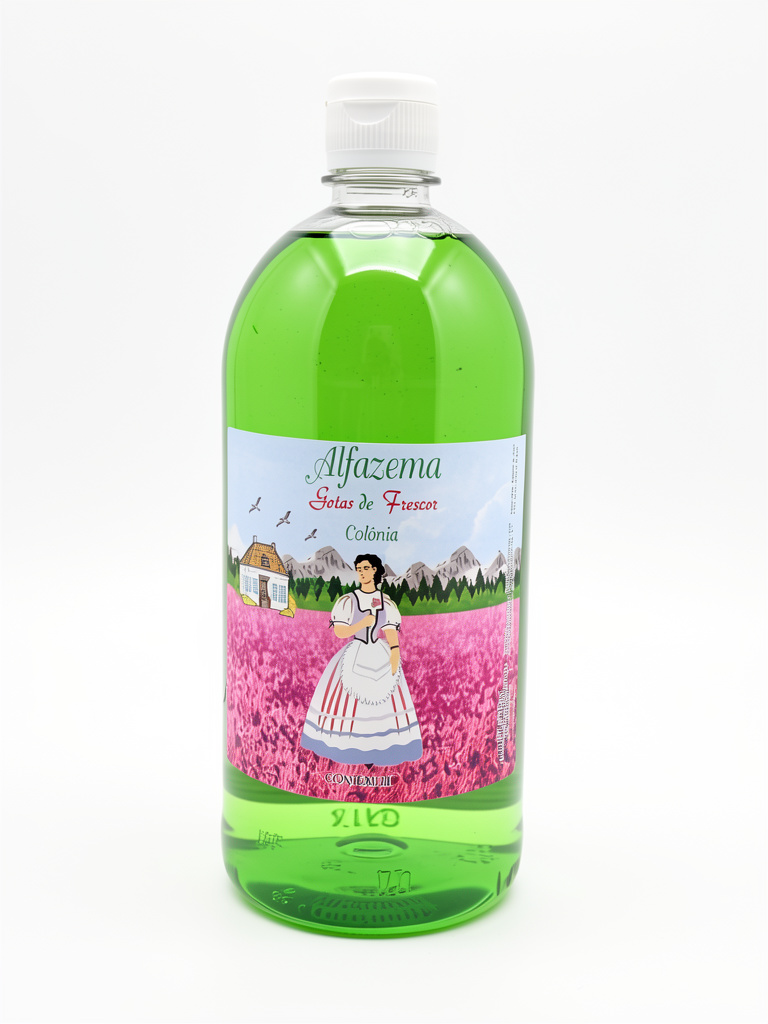 Alfazema Gotas de Frescor Colônia - 1 litro