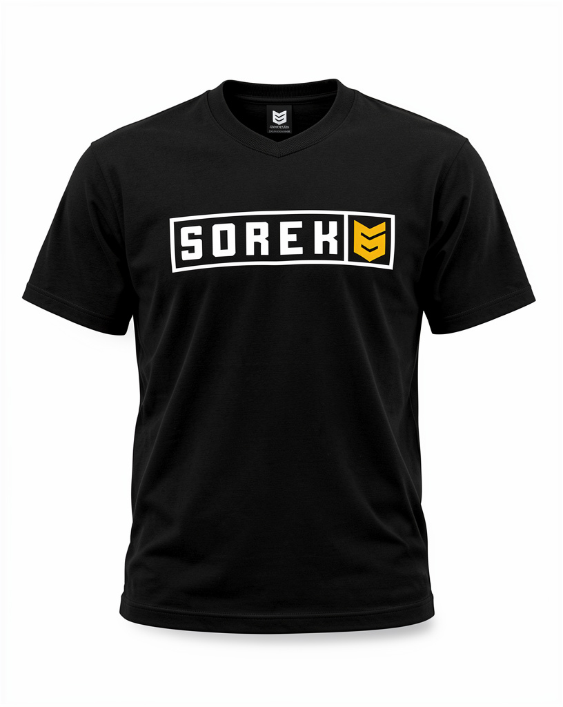Camiseta cuello V Hombre