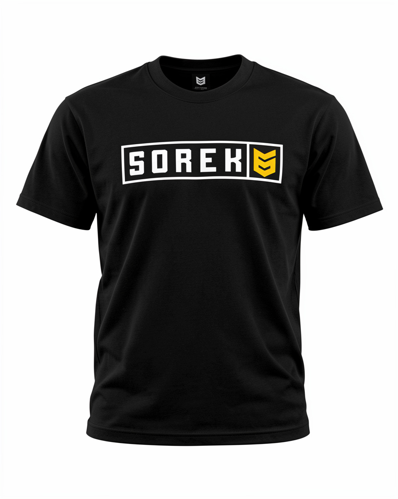 Camiseta Negra estampada