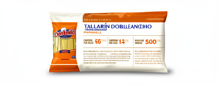 Tallarín Candeal Doble Anchox 14 und  (Pappardelle)