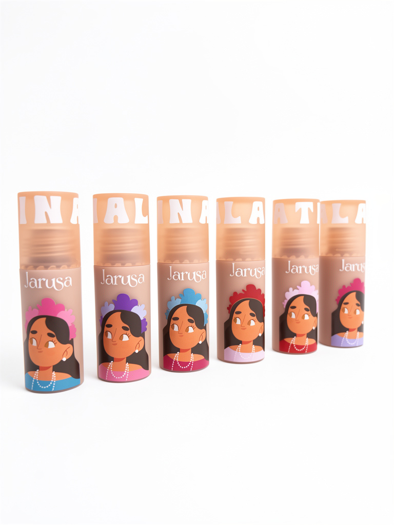 lip gloss Latina de Jarusa con acabado Matte Efecto Velvet