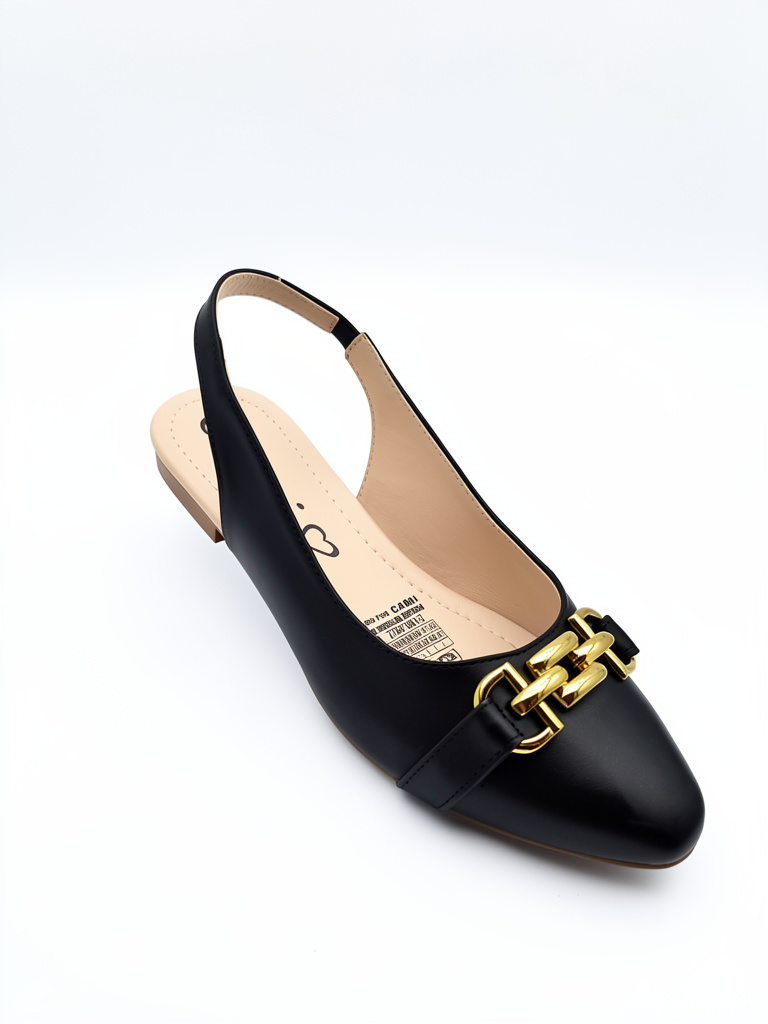 SANDALIA VALETA REF P-254 NEGRO MOCHINO