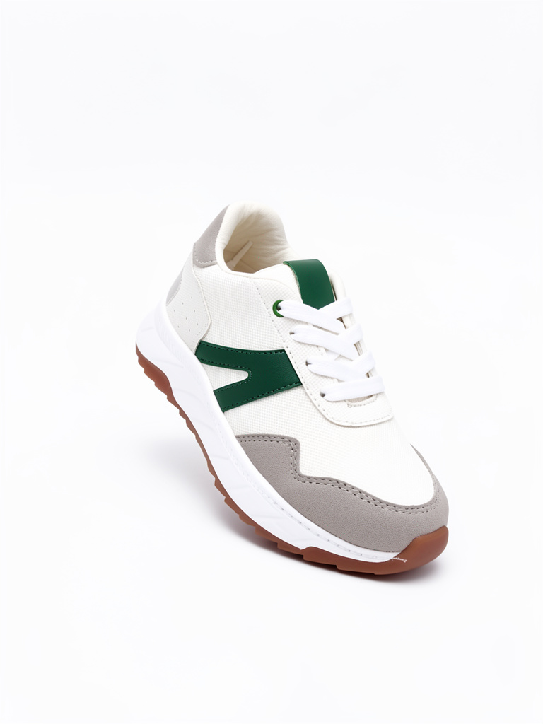 ZAPATO CHELFOR NIÑO REF NE612 TALCO VERDE 💚