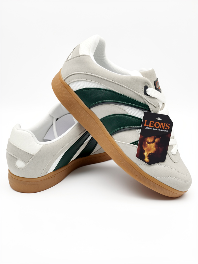 ZAPATO  HOMBRE LEONS REF 1405 TALCO VERDE