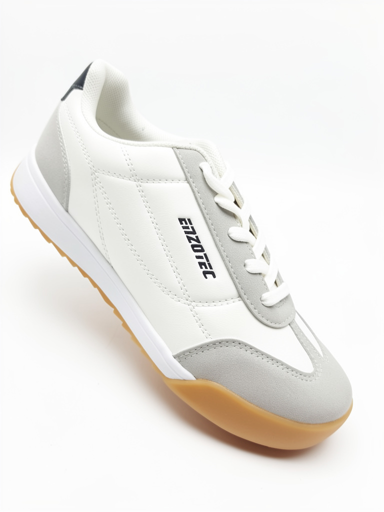 TENIS H ENZOTEC BLANCO GRIS