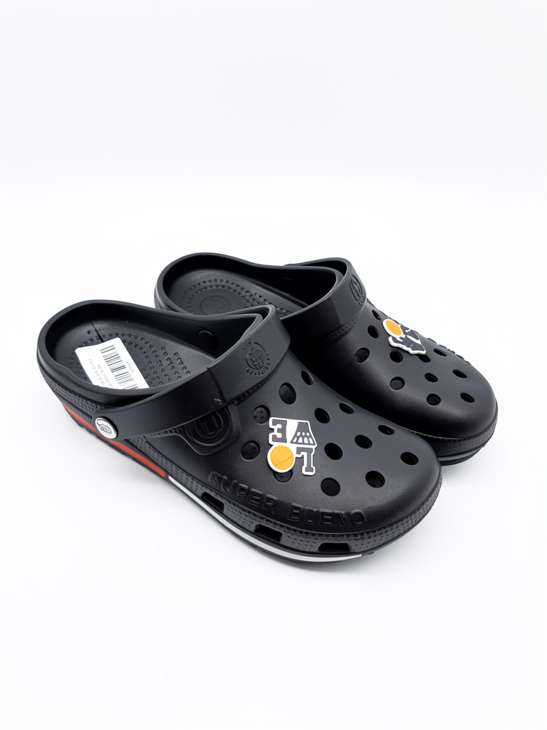 CROCKS BLACK SUPER BUENO P