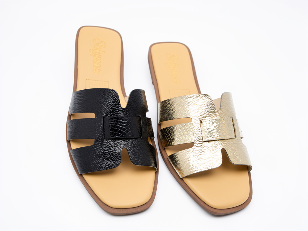 SANDALIA PLANA CUERO REF 25C-30