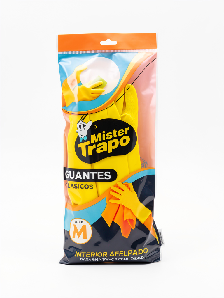 Guante latex mr trapo