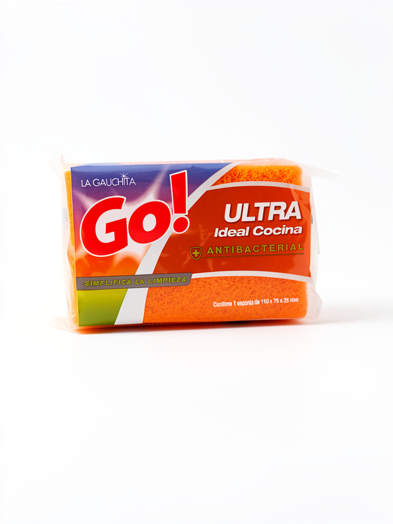 Esponja naranja la gauchita