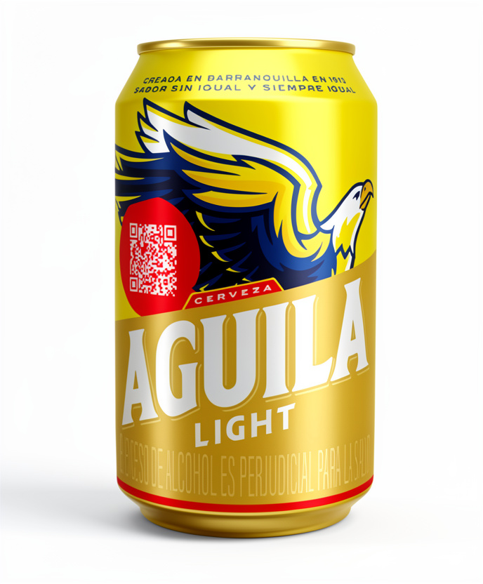 AGUILA LIGHT LATA 330