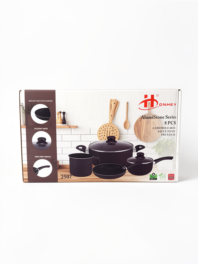 SET OLLAS 8 PIEZAS