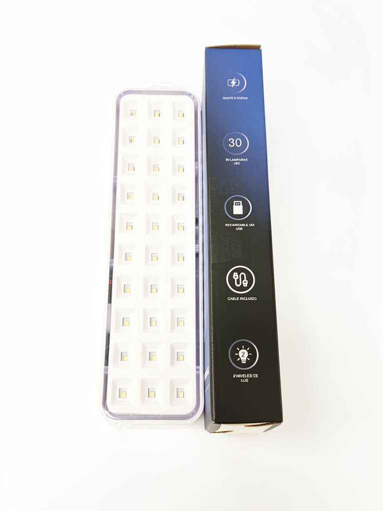 LUZ DE EMERGENCIA 30 LEDS