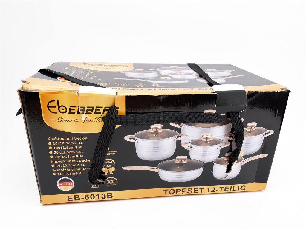 Ebeebe fogones 12 piezas