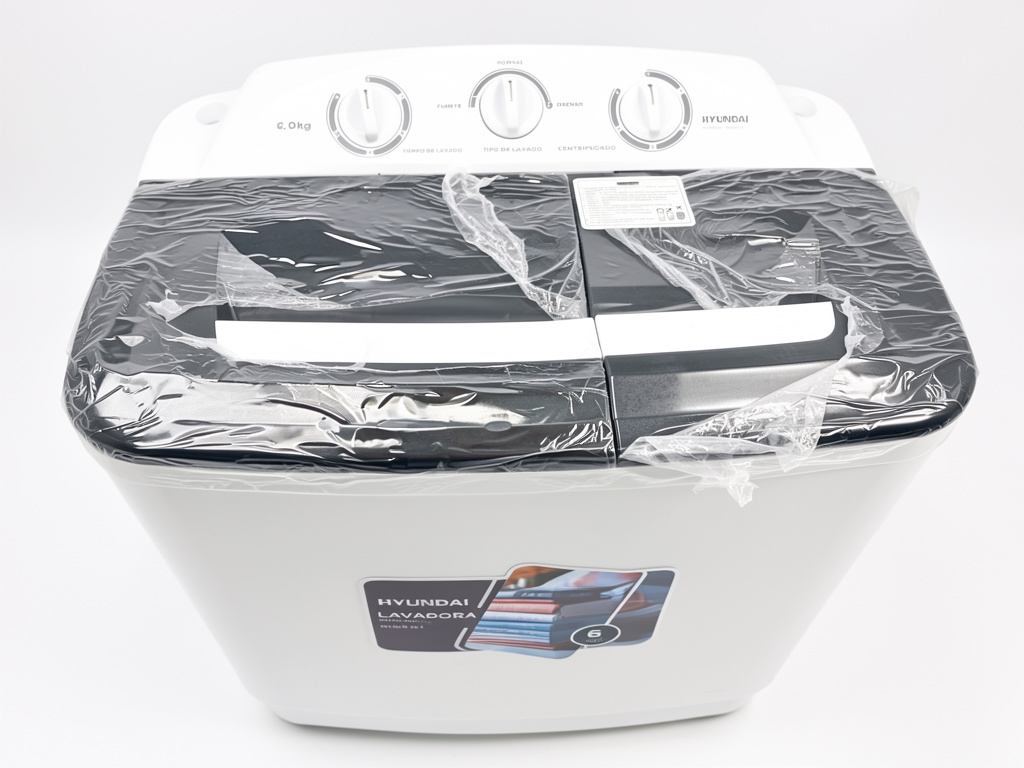 LAVADORA SEMI AUTOMATICA 6 KILOS BLANCA