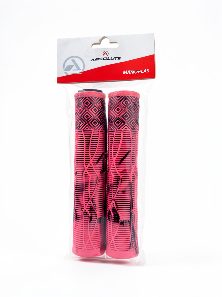 MANOPLA ABSOLUTE BMX3, ROSA/NEGRO 165MM
