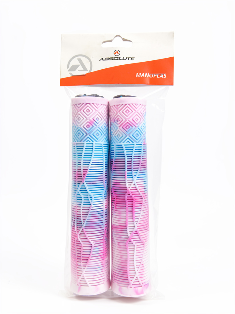 MANOPLA ABSOLUTE BMX3, BLANCO/ROSA/AZUL
