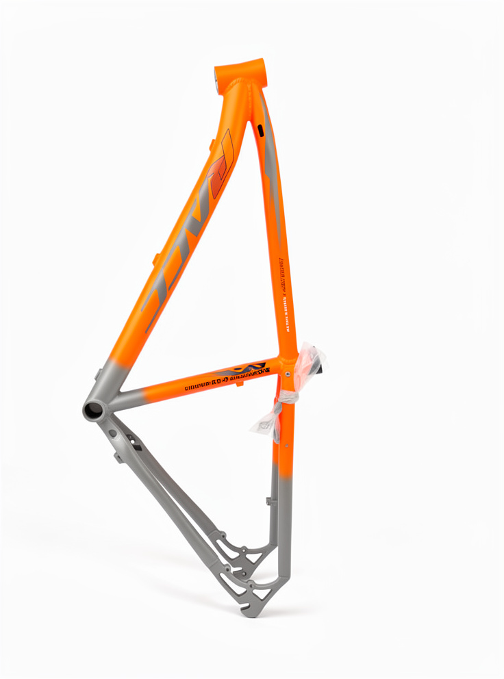 CUADRO RACE  29ER M NARANJA CON  GRIS