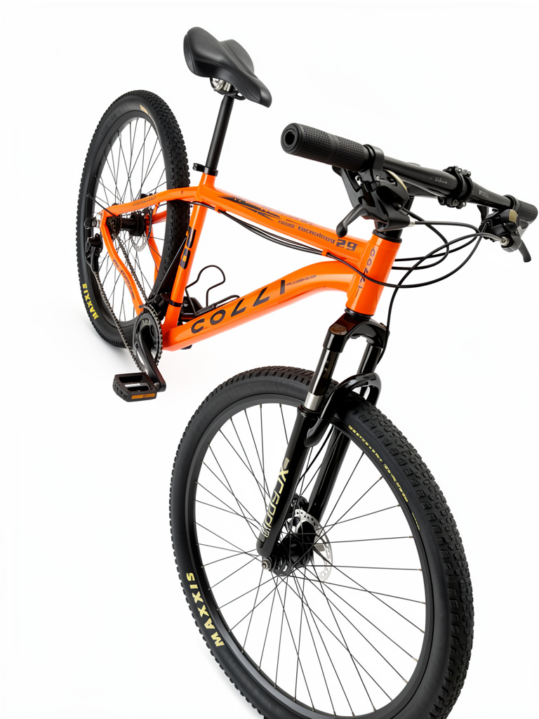 BICICLETA COLLI NARANJA 7X3