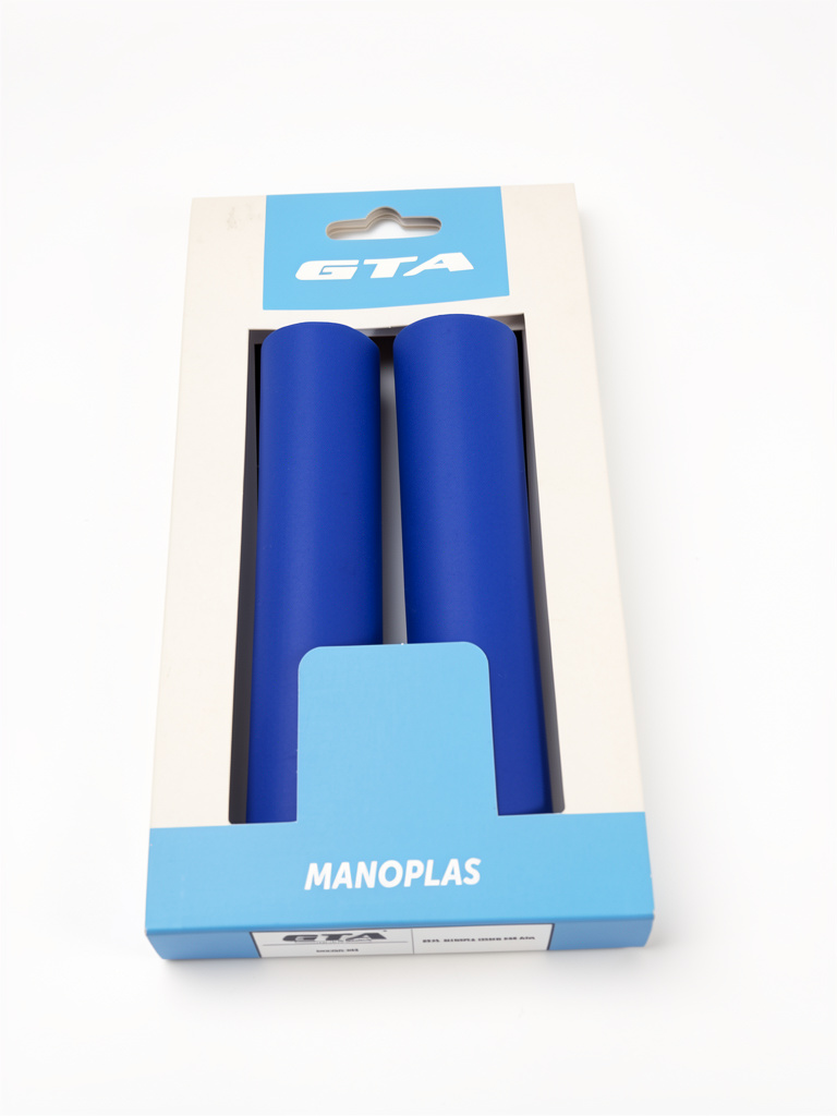 MANOPLA GTA SILICONA AZUL 1354