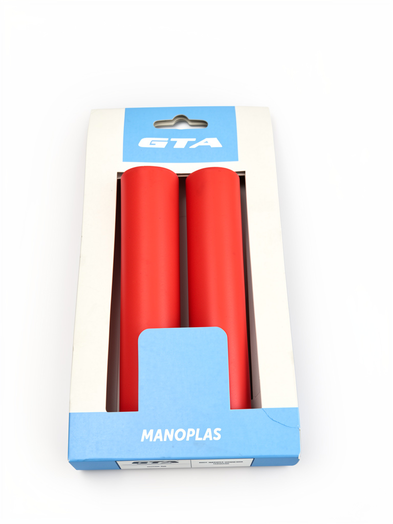 MANOPLA GTA SILICONA ROJO 1356