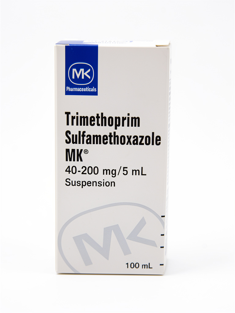 B-2   TRIMETROPRIM-SULFAMETOXAZOL MK (40 MG + 200 MG / 5 ML) - TRIMETROPRIM + SULFAMETOXAZOL. MK