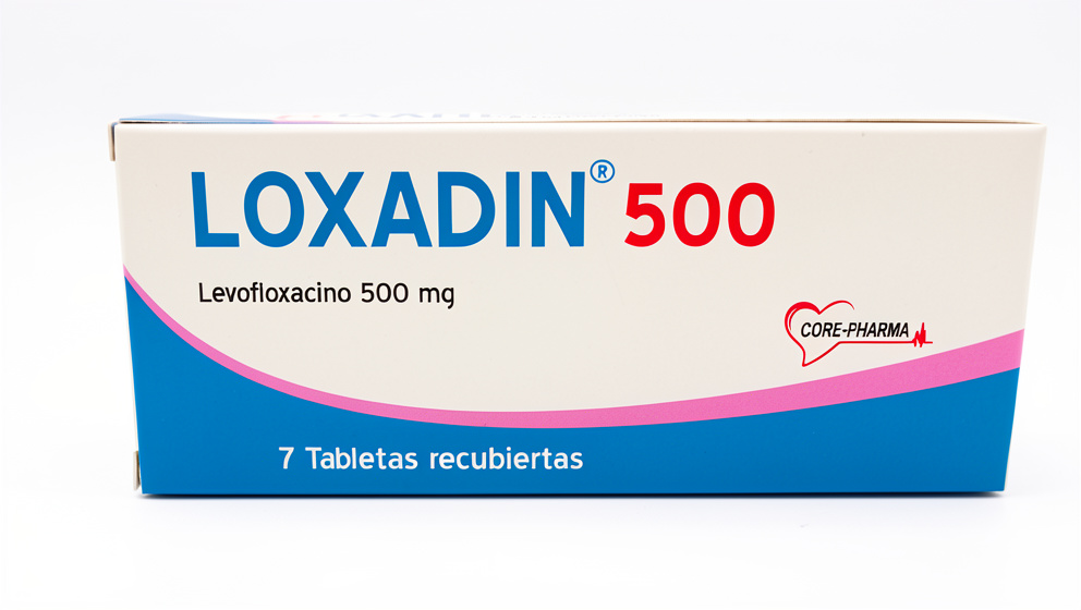 B-1   LOXADIN 500 (500 MG) - LEVOFLOXACINA. CORE-PHARMA