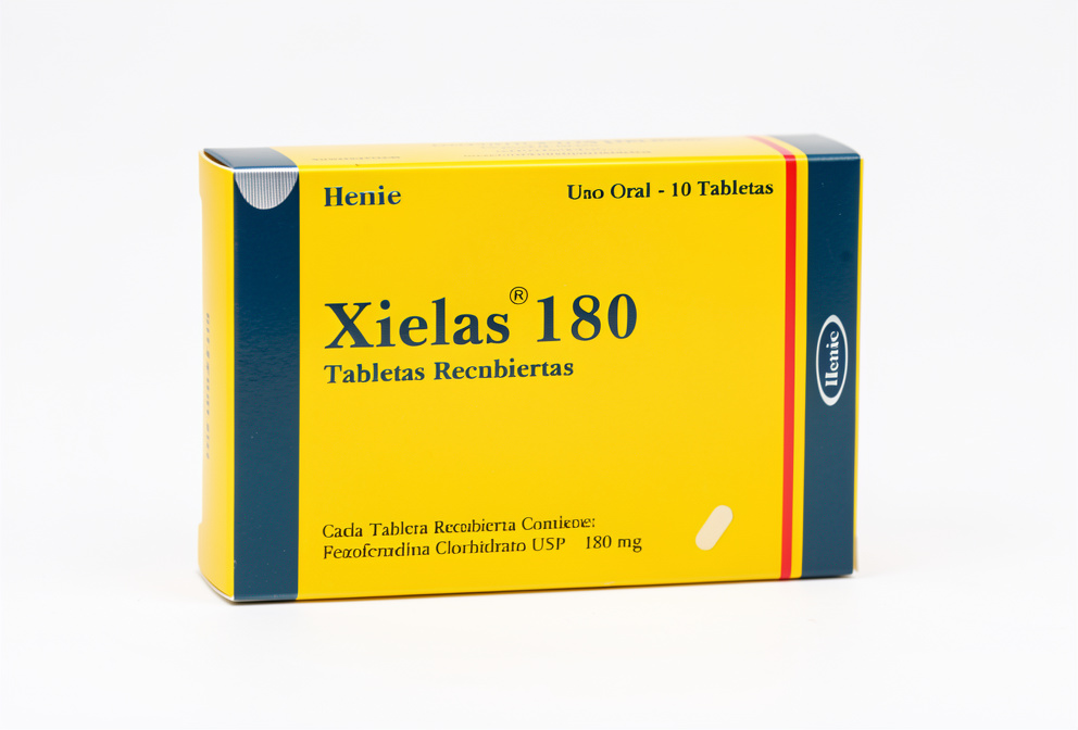 B-4 	  XIELAS (180 MG) - FEXOFENADINA. HENIE