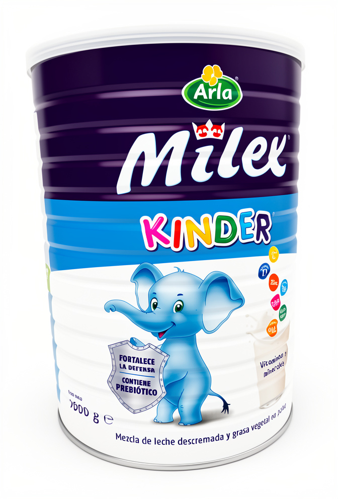 A-3 y H-1	MILEX KINDER (1600 GR) - LECHE EN POLVO. ARLA / MILEX