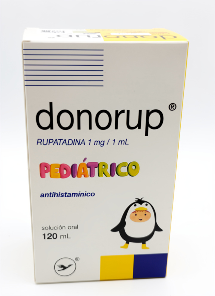 B-3     DONORUP PEDIATRICO (1 MG / ML) - RUPATADINA 120 ML. DONOVAN WERKE