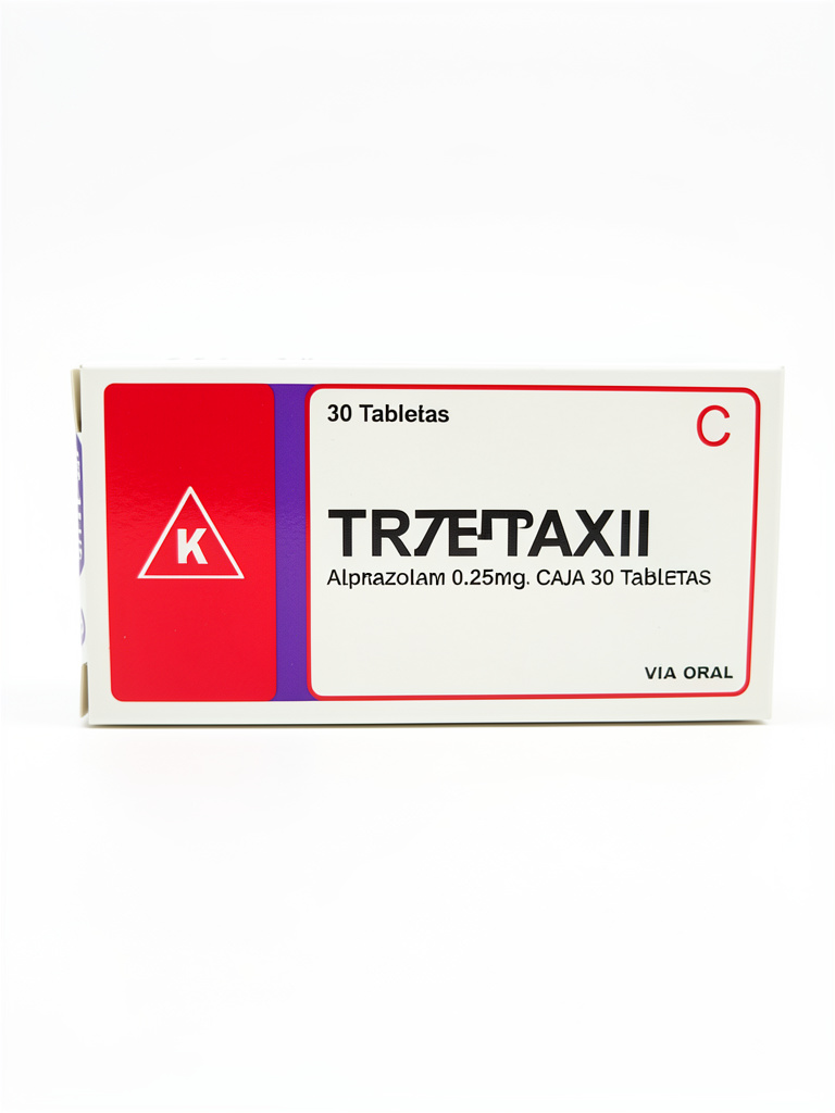 ARSE- TRAXIL 0.25MG. ALPRAZOLAM 0.25MG. CAJA 30 TABLETAS. KARNEL