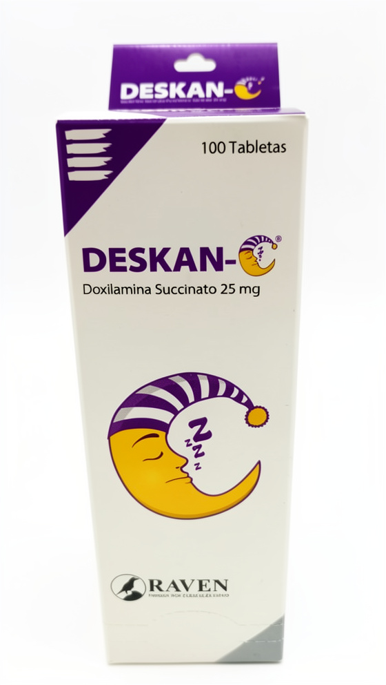 B-4	  DESKAN-C (25 MG) - DOXILAMINA. RAVEN