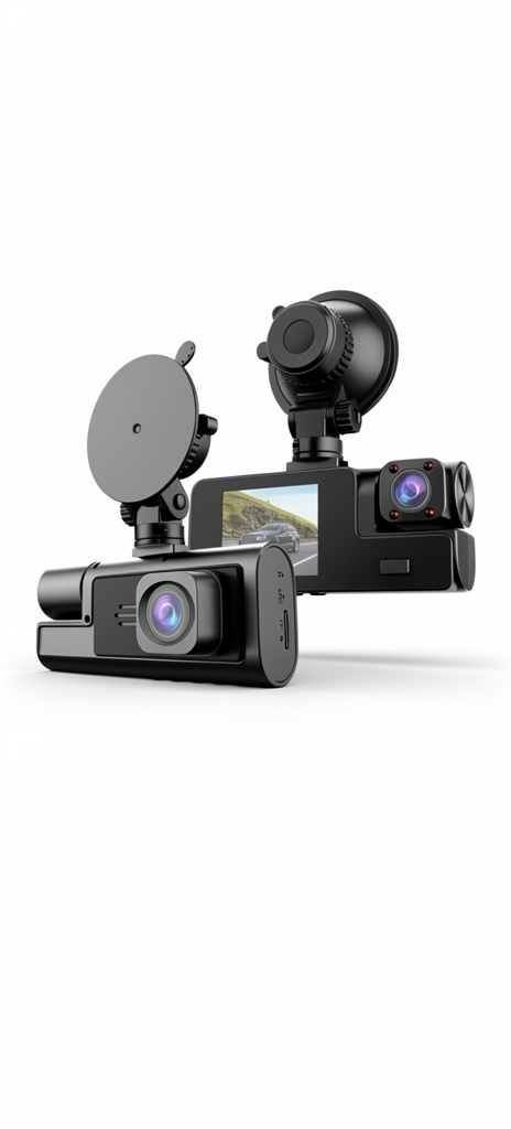 Camara dual  1080P para vehiculos