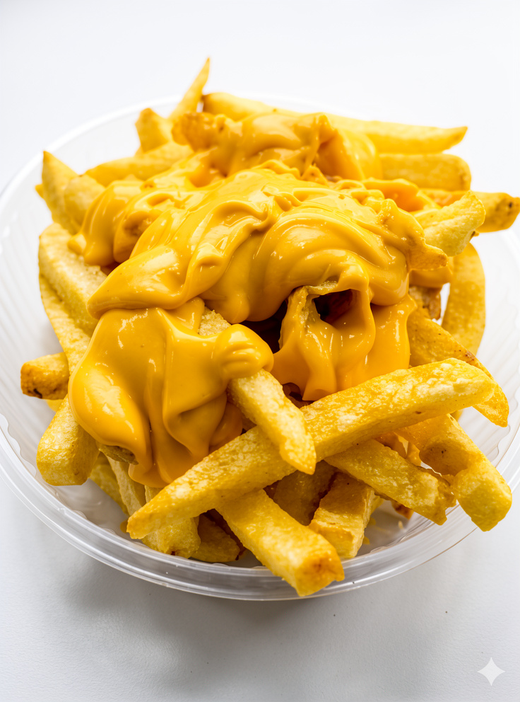 fritas cheddar