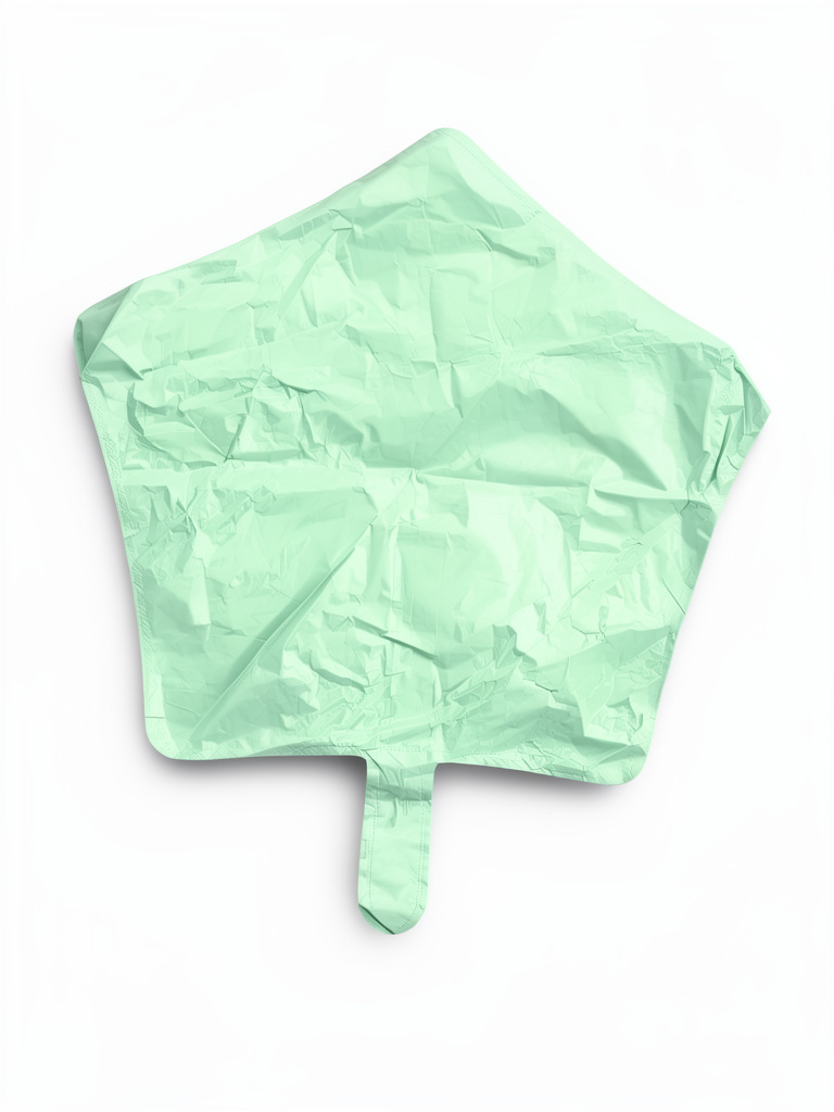 Estrella verde grande