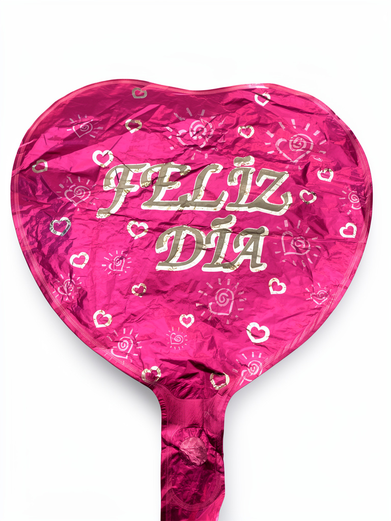 Globo pequeño feliz dia