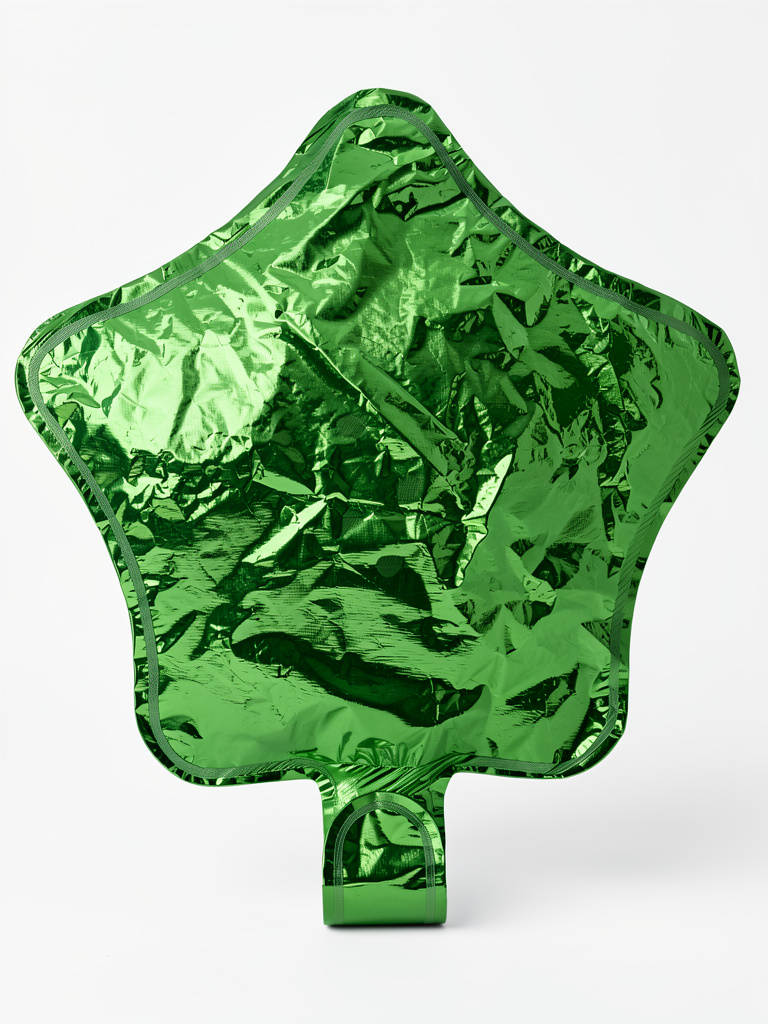 Globos pequeño estrella verde