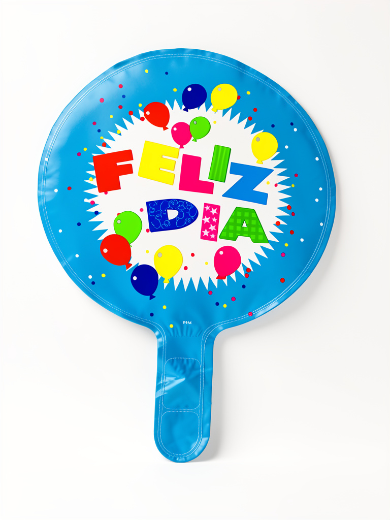 Globo Feliz Dia azul