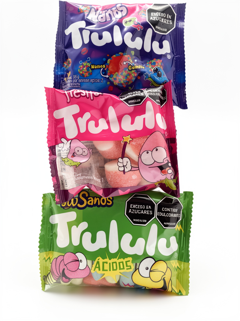 Gomas trululu pequeñas