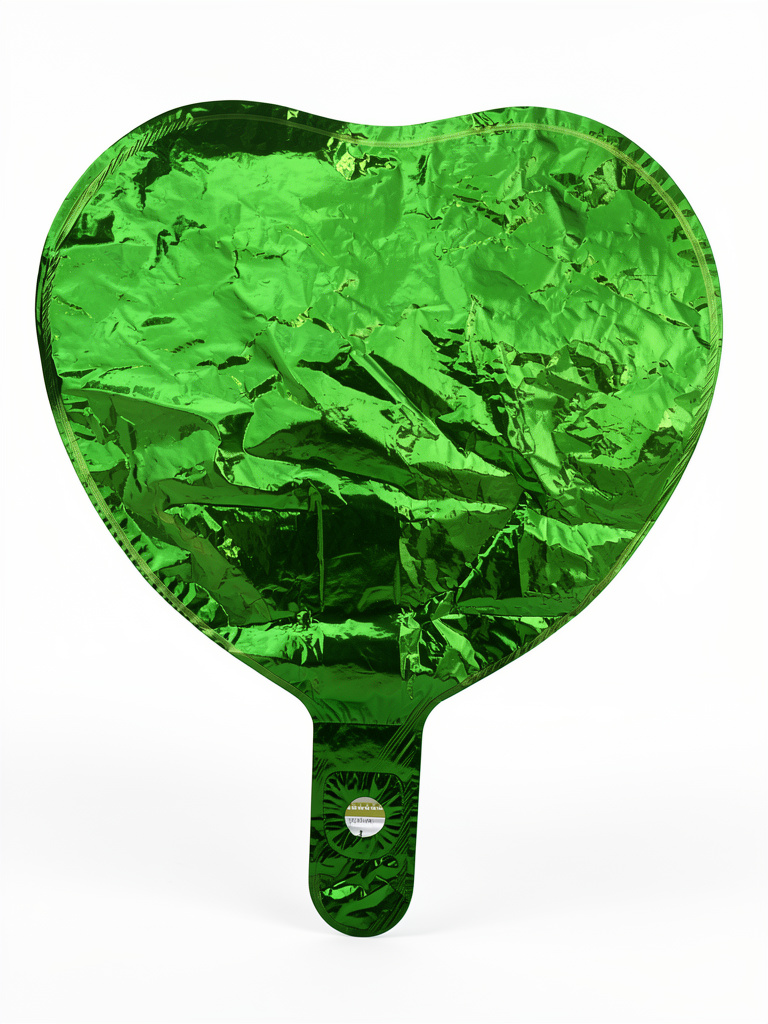 Globo pequeño corazon verde