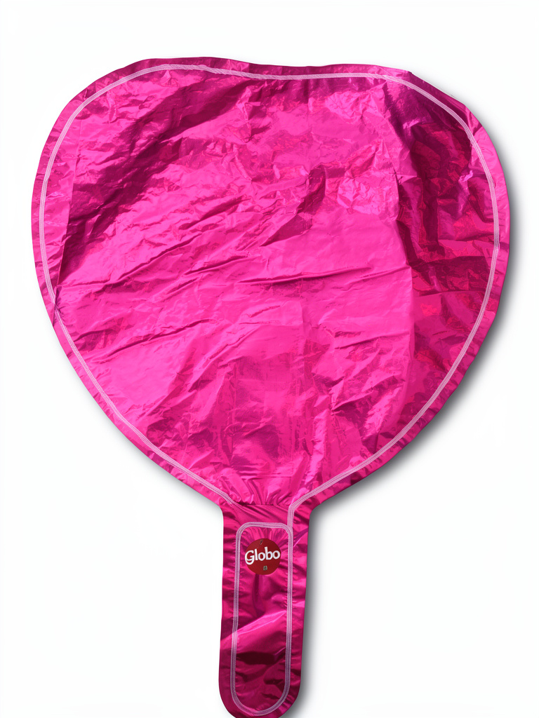 Globo fucsia corazon pequeño
