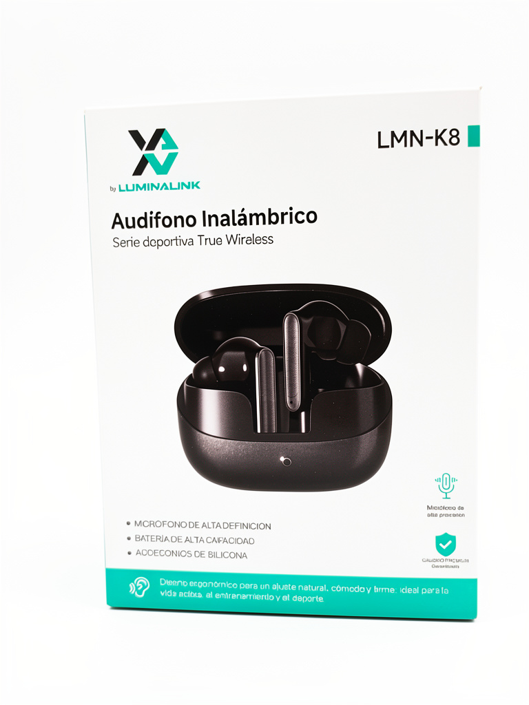 AUDIFONOS BLUETOOTH LUMINALINK LMN-K8