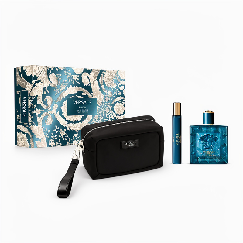 Versace Eros EDT  Set x3 Piezas
