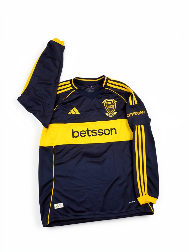 Camiseta Boca 2026. Paredes. Manga larga