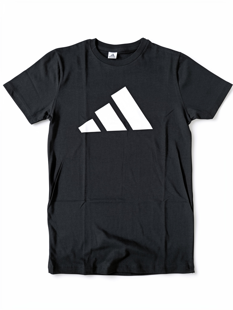 Remera Adidas 3 rayas. Algodón premium