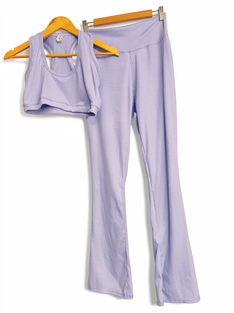 Conjunto celeste top y calza