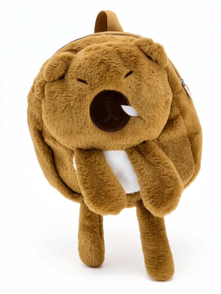 Mochila capibara jardín