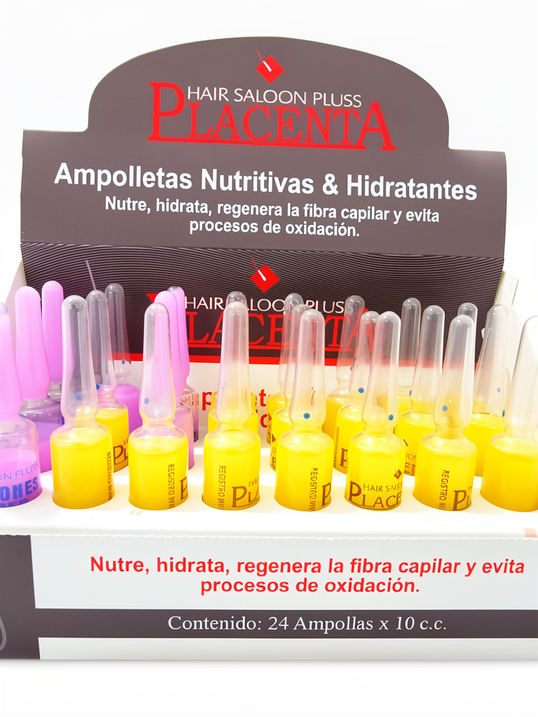 Ampolletas para el cabello