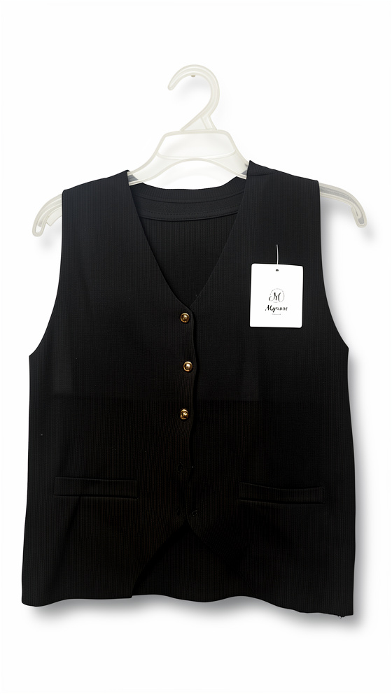 Conjunto negro blusa y pantalón S/M