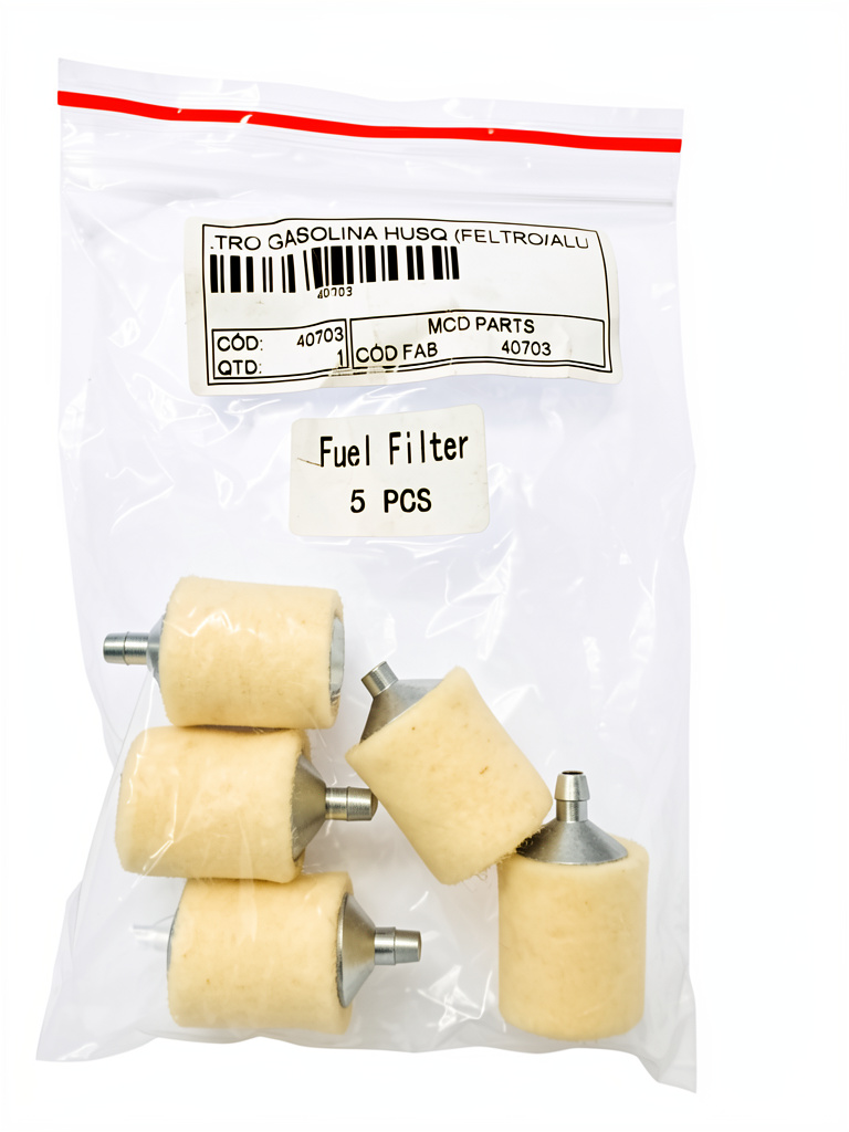 Filtro gasolina Alumínio bico fino Husq