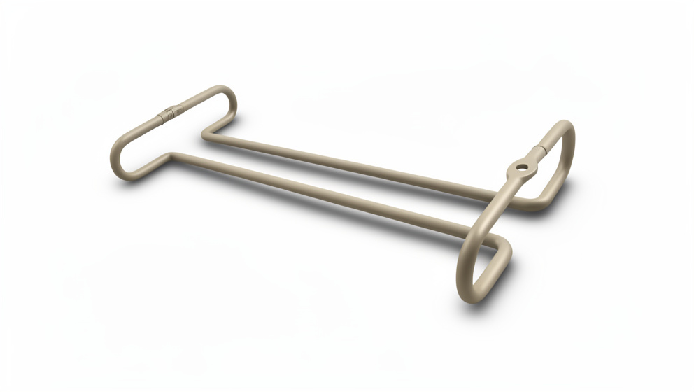 COLGADOR DE COPAS 26CM GRIS